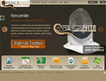 Tablet Screenshot of fencenite.com